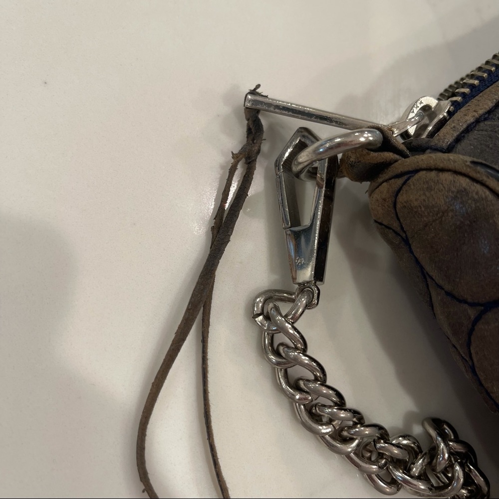 🎉HOST PICK🎉 Rebecca Minkoff navy & silver studded purse - Picture 12 of 13